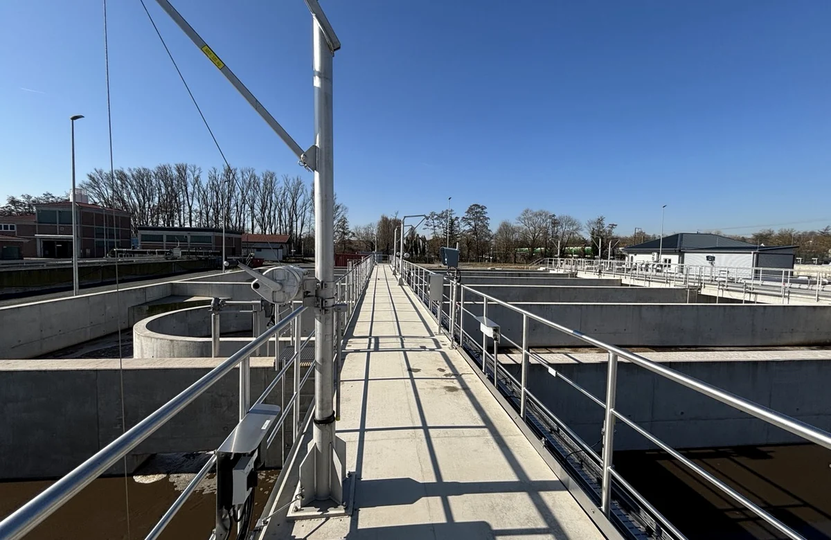 Kläranlage Flörsheim – fertiggestellte Anlage